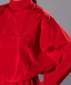 ALL DAY ERRANDS LIGHTWEIGHT ROMPER IN RED -FINESSE-shop all day errands lightweight romper in red red 5 5