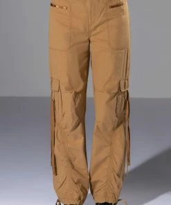 ALL IN A DAYS WORK HIGH RISE CARGO PANT -FINESSE-shop all in a days work high rise cargo pant light brown 5 5 c1