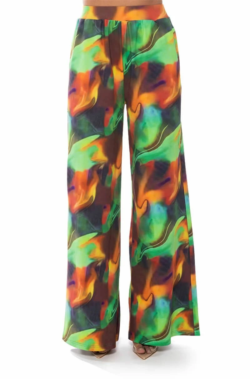 ALL NATURAL WIDE LEG PANT 4 ALL NATURAL WIDE LEG PANT - Image 4