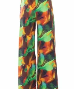 ALL NATURAL WIDE LEG PANT 12 ALL NATURAL WIDE LEG PANT -FINESSE-shop all natural wide leg pant green multi 6 6