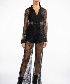 ALL OVER LACE HIGH WAIST WIDE LEG TROUSER -FINESSE-shop all over lace high waist wide leg trouser black 7 7