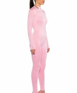 ALL THE WAY BODYCON FULL LENGTH JUMPSUIT -FINESSE-shop all the way bodycon full length jumpsuit pink 4 4