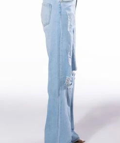 ALWAYS FIRST STRAIGHT FIT JEANS -FINESSE-shop always first straight fit jeans light blue denim 4 4