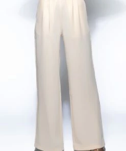 AMELIA PALAZZO PANT 11 AMELIA PALAZZO PANT -FINESSE-shop amelia palazzo pant ivory 4 4