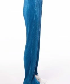 ASTRID PLEATED PALAZZO PANT -FINESSE-shop astrid pleated palazzo pant blue 5 5