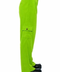 AVRIL TEXTURED WIDE LEG PANT -FINESSE-shop avril textured wide leg pant lime 4 4
