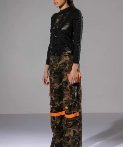 BANK ON ME RELAXED CARGO JEANS -FINESSE-shop bank on me relaxed cargo jeans camo 3 3