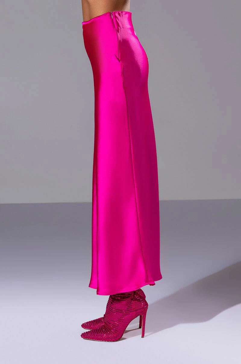 BEAUTIFUL HEART SATIN MAXI SKIRT 5 BEAUTIFUL HEART SATIN MAXI SKIRT - Image 5