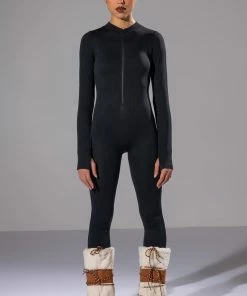 BEST WITH ANYTHING ZIP UP CATSUIT