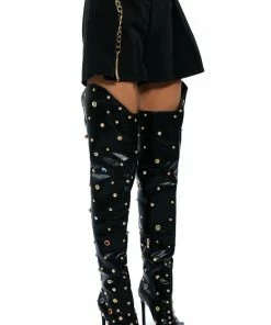 BETTER DAYS FLOUNCE SHORT WITH CHAIN BELT 15 BETTER DAYS FLOUNCE SHORT WITH CHAIN BELT -FINESSE-shop better days flounce short with chain belt black 6 6