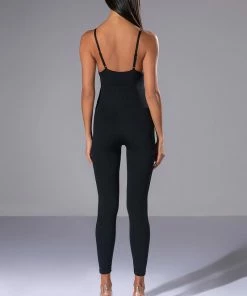 BETTER THAN ANYTHING STRUCTURED BUST CATSUIT -FINESSE-shop better than anything structured bust catsuit black 5 5