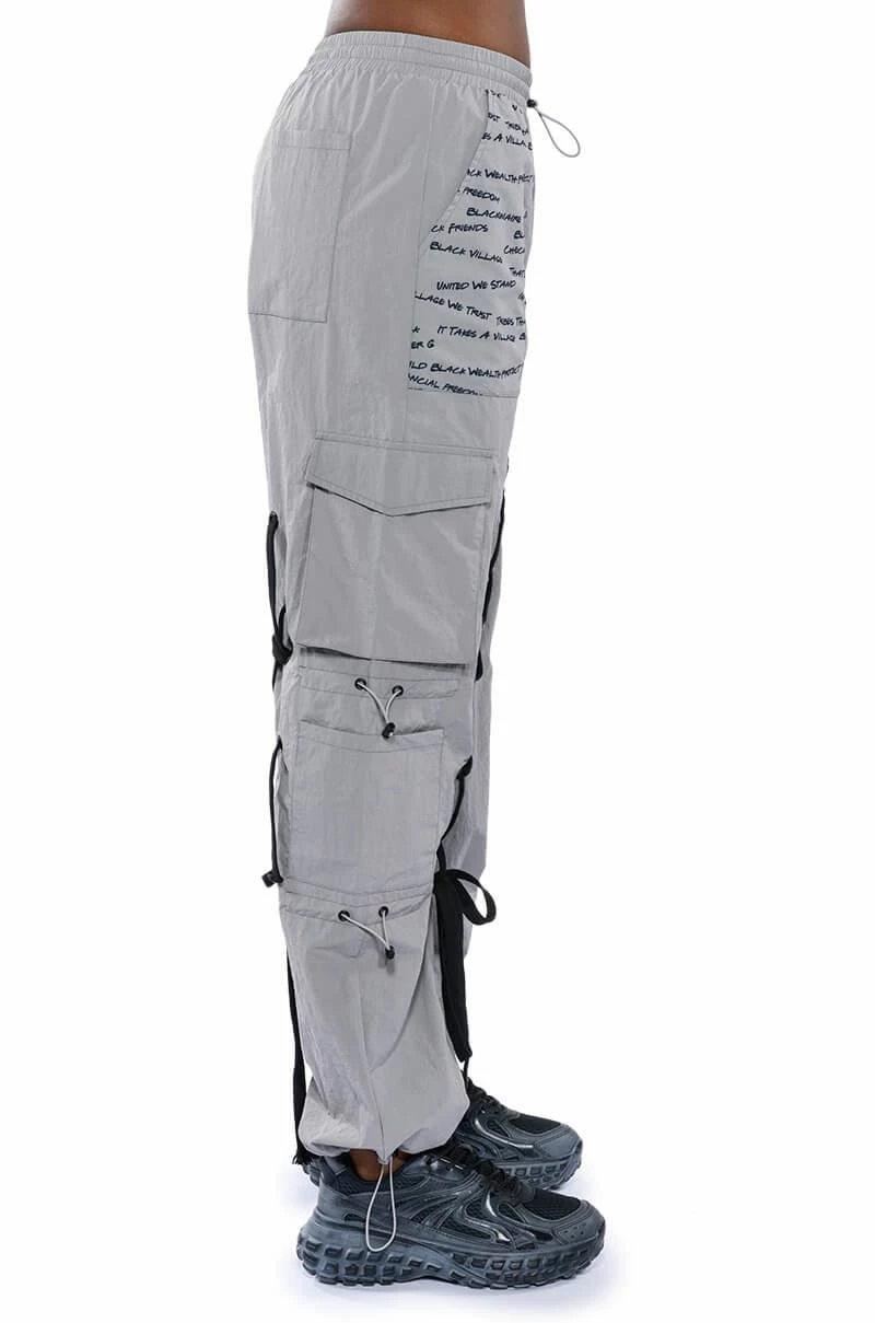 BLACK VILLAGE FOUNDATION LOGO LACE UP DETAIL JOGGER 6 BLACK VILLAGE FOUNDATION LOGO LACE UP DETAIL JOGGER - Image 6