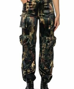 BONNE SOIREE CAMO CARGO PANTS