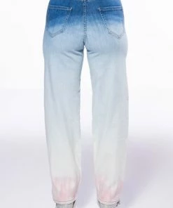 BROOKLYNNE OMBRE HIGH RISE JEANS -FINESSE-shop brooklynne ombre high rise jeans blue 5 5