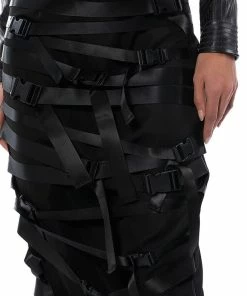 BUCKLE UP MAXI SKIRT -FINESSE-shop buckle up maxi skirt black 9 9