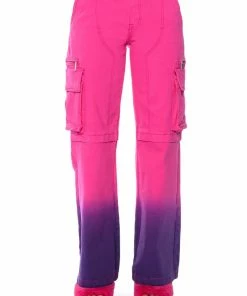 CANDY DREAMS RELAXED CARGO JEANS -FINESSE-shop candy dreams relaxed cargo jeans pink multi 5 5