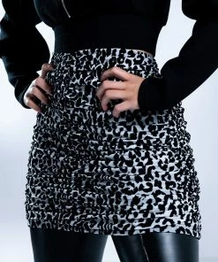 CANT BE TAMED MINI SKIRT -FINESSE-shop cant be tamed mini skirt white multi 2 2 c1 c1 c1