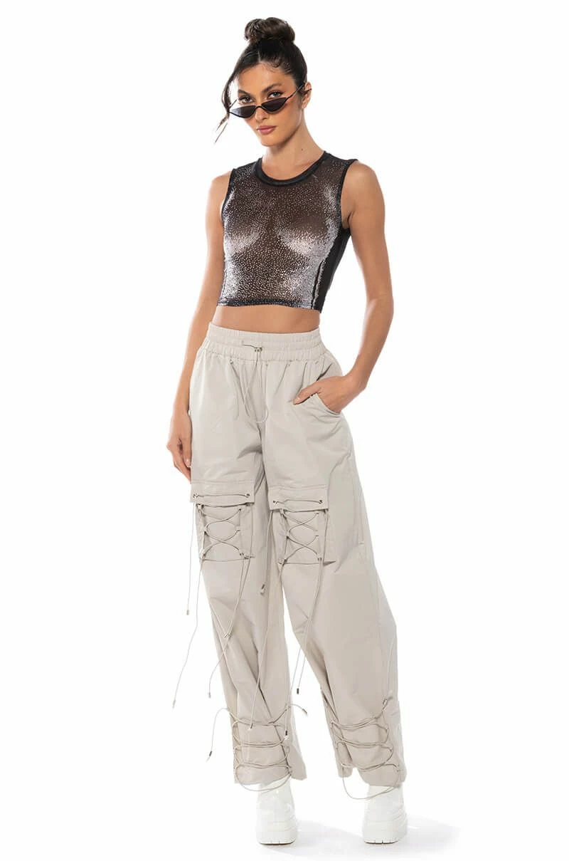 CARA ELASTIC DETAIL UTILITY JOGGER 2 CARA ELASTIC DETAIL UTILITY JOGGER - Image 2