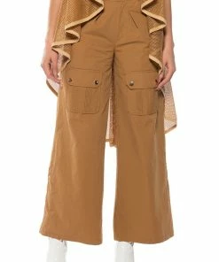 CARGO CHIC WIDE LEG PANTS