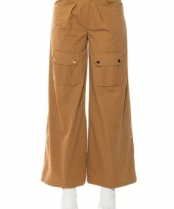 CARGO CHIC WIDE LEG PANTS -FINESSE-shop cargo chic wide leg pants beige 6 6