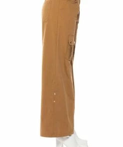 CARGO CHIC WIDE LEG PANTS -FINESSE-shop cargo chic wide leg pants beige 7 7