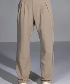 CERTIFIED BOSS WIDE LEG TROUSER -FINESSE-shop certified boss wide leg trouser beige 5 5