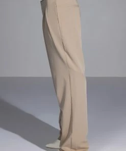 CERTIFIED BOSS WIDE LEG TROUSER -FINESSE-shop certified boss wide leg trouser beige 6 6