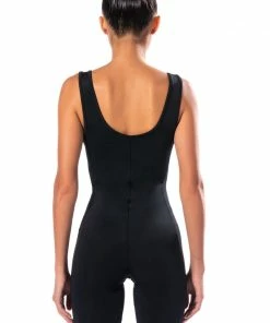 CHAMPION BODYCON ALL-IN-ONE ROMPER -FINESSE-shop champion bodycon all in one romper black 6 6
