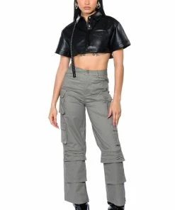 CHAMPION OF EVERYTHING CARGO PANTS -FINESSE-shop champion of everything cargo pants grey 3 3