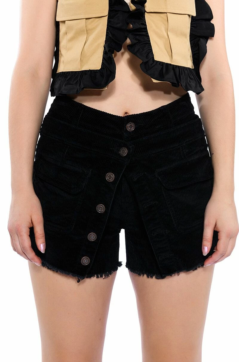 CHARLIE BUTTON FRONT MINI SKORT 2 CHARLIE BUTTON FRONT MINI SKORT - Image 2