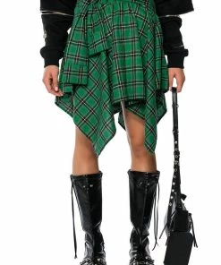 CHARLY MINI PLAID SKIRT