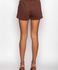 CICI SWEATSHORT 13 CICI SWEATSHORT -FINESSE-shop cici sweatshort brown 6 6