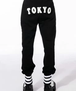 COLLEGIATE TOKYO NIGHTS JOGGER 22 COLLEGIATE TOKYO NIGHTS JOGGER -FINESSE-shop collegiate tokyo nights jogger black 11 11