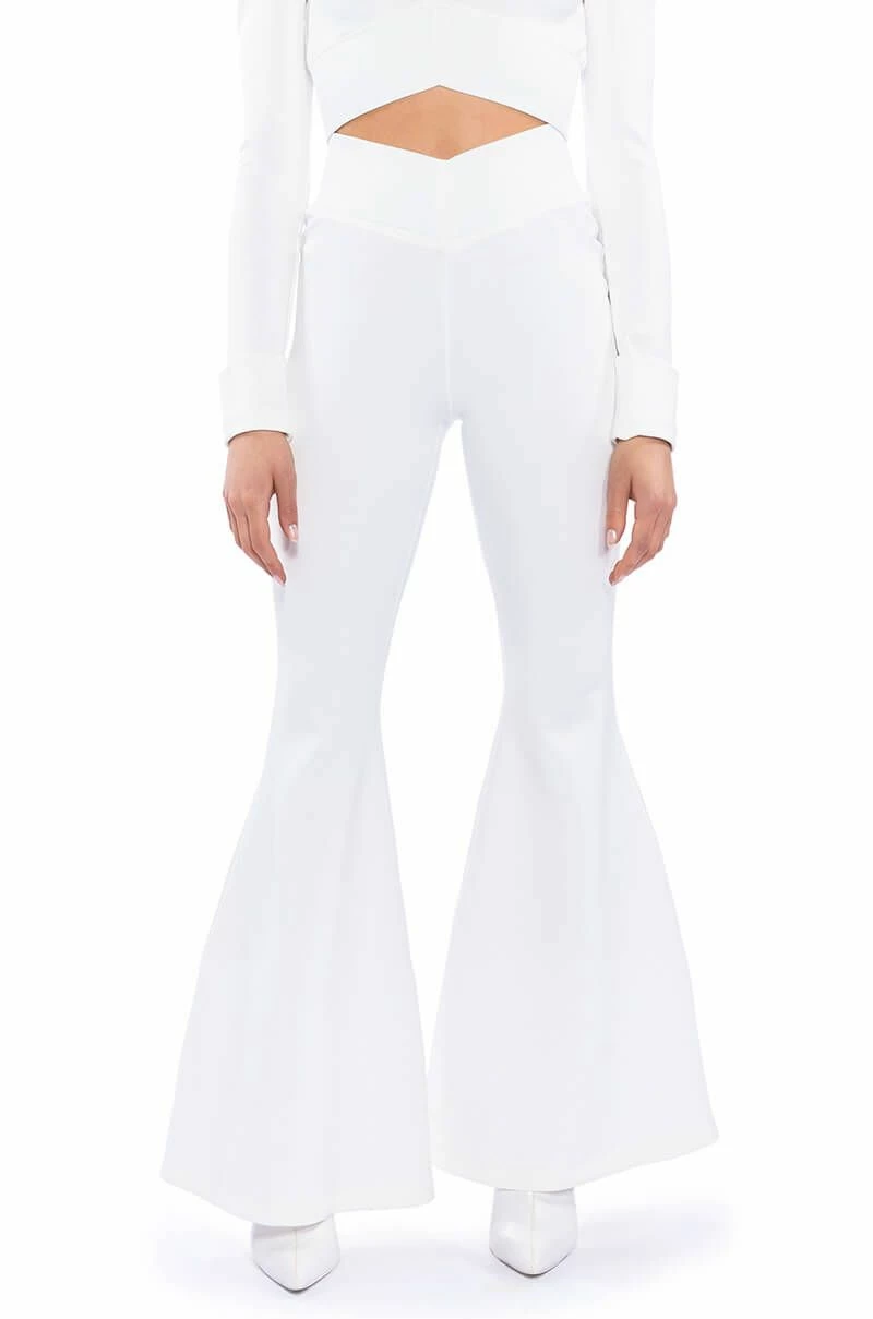 COOL AND CASUAL FLARE LEGGING 1 COOL AND CASUAL FLARE LEGGING