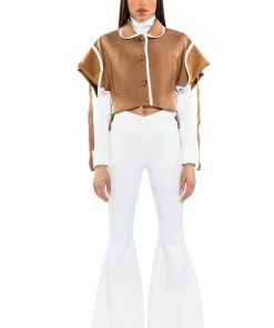 COOL AND CASUAL FLARE LEGGING 10 COOL AND CASUAL FLARE LEGGING -FINESSE-shop cool and casual flare legging white 3 3