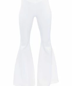 COOL AND CASUAL FLARE LEGGING 12 COOL AND CASUAL FLARE LEGGING -FINESSE-shop cool and casual flare legging white 5 5