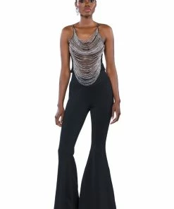 COOL AND CAUSAL FLARE LEGGING -FINESSE-shop cool and causal flare legging black 4 4