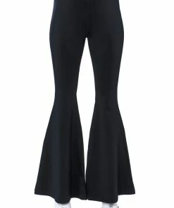 COOL AND CAUSAL FLARE LEGGING -FINESSE-shop cool and causal flare legging black 7 7