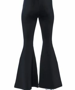 COOL AND CAUSAL FLARE LEGGING -FINESSE-shop cool and causal flare legging black 9 9