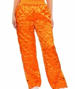 COZY MODE QUILTED SATIN BREAKAWAY JOGGER