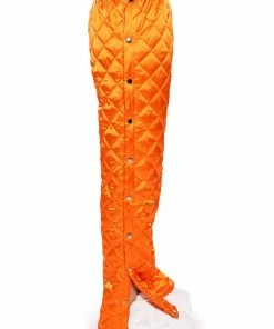 COZY MODE QUILTED SATIN BREAKAWAY JOGGER -FINESSE-shop cozy mode quilted satin breakaway jogger orange 8 8