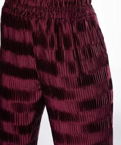 CRINKLE SATIN PALAZZO PANT 12 CRINKLE SATIN PALAZZO PANT -FINESSE-shop crinkle satin palazzo pant dark purple 6 6