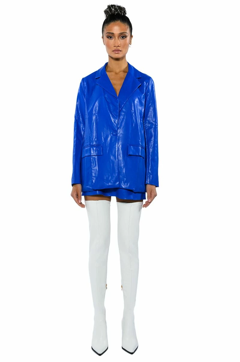 DETERMINED MIND FAUX LEATHER SKIRT 14 DETERMINED MIND FAUX LEATHER SKIRT - Image 14