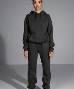 DEXTRA FRENCH TERRY HOODIE 11 DEXTRA FRENCH TERRY HOODIE -FINESSE-shop dextra french terry hoodie charcoal grey 3 3