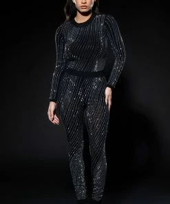 DIAMOND MESH LEGGING -FINESSE-shop diamond mesh legging black 3 3 c1