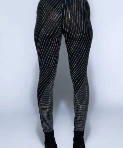 DIAMOND MESH LEGGING -FINESSE-shop diamond mesh legging black 7 7 c1 c1