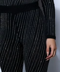 DIAMOND MESH LEGGING -FINESSE-shop diamond mesh legging black 8 8