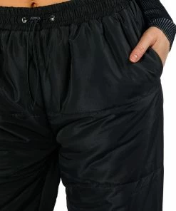 DOUBLE UP PUFFER PULL ON JOGGER 19 DOUBLE UP PUFFER PULL ON JOGGER -FINESSE-shop double up puffer pull on jogger black 10 10