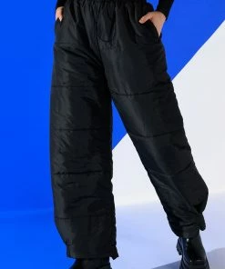 DOUBLE UP PUFFER PULL ON JOGGER