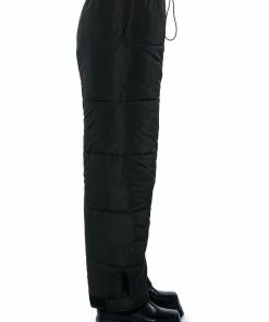 DOUBLE UP PUFFER PULL ON JOGGER 17 DOUBLE UP PUFFER PULL ON JOGGER -FINESSE-shop double up puffer pull on jogger black 8 8